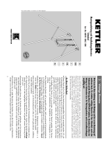 Kettler SCHAUKEL 8391-400 Instrukcja obsługi
