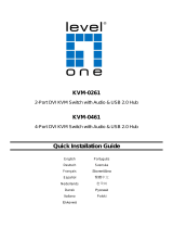 LevelOne KVM-0461 Karta katalogowa