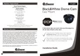Swann Black & White Dome Cam Instrukcja obsługi