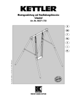 Kettler SCHAUKEL 8371-750 Instrukcja obsługi