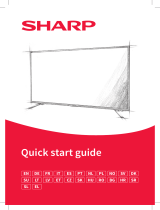 Sharp UHD 4K 49BJ2E Smart Wifi HDR Instrukcja obsługi