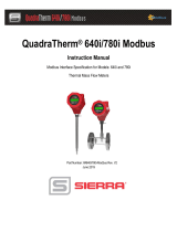 Sierra QuadraTherm 640i/780i Modbus Instrukcja obsługi