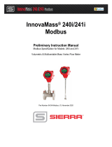 Sierra 240i & 241i Modbus Instruction Manual Instrukcja obsługi