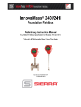 Sierra 240i & 241i Foundation Fieldbus Instruction Manual Instrukcja obsługi