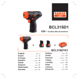 Bahco BCL31SD1K1 Instrukcja obsługi