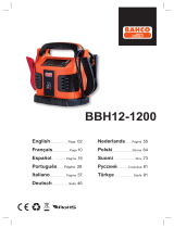 Bahco BBH12-1200 Instrukcja obsługi