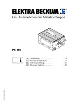 Metabo PK 200 Instrukcja obsługi