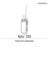 Garmin Alpha 200i, solo dispositivo de mano Instrukcja obsługi