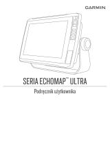 Garmin ECHOMAP Ultra 102sv Instrukcja obsługi