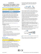 Garmin GPS 24xd HVS Instrukcja instalacji