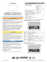 Garmin GPSMAP 753xsv Instrukcja obsługi