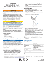 Garmin USB Garmin Instrukcja instalacji