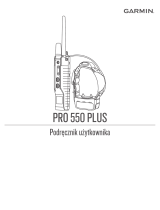 Garmin PRO550 Plus Instrukcja obsługi