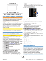 Garmin RV 9" Fixed Display Instrukcja instalacji