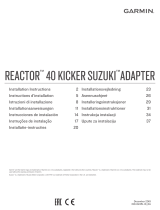 Garmin Reactor 40 Kicker stuurautomaat Instrukcja instalacji