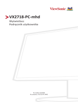 ViewSonic VX2718-PC-MHD instrukcja