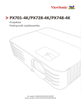 ViewSonic PX748-4K-S instrukcja