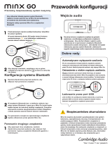 Cambridge Audio Minx Go Skrócona instrukcja obsługi