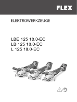 Flex L 125 18.0-EC Instrukcja obsługi