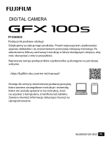 Fujifilm GFX100S Instrukcja obsługi
