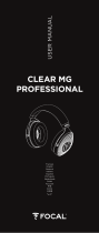 Focal Clear MG Professional  Instrukcja obsługi