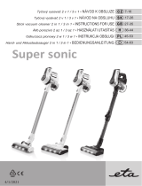 eta Supersonic Wash 5231 90000 Instrukcja obsługi