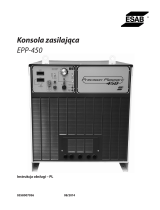 ESAB EPP-450 Plasma Power Source Instrukcja obsługi