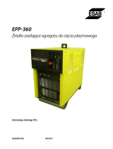 ESAB EPP-360 Plasma Power Source Instrukcja obsługi