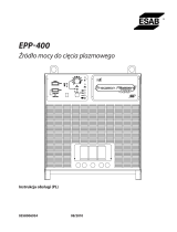 ESAB EPP-400 Plasma Power Source Instrukcja obsługi