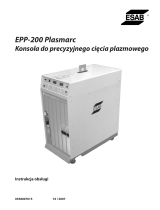 ESAB EPP-200 Precision Plasmarc Cutting System Instrukcja obsługi