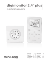 Miniland Babydigimonitor 2.4" plus