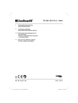 EINHELL TC-AG 18/115 Li-Solo Instrukcja obsługi