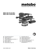 Metabo SXE 425 TURBOTEC Instrukcja obsługi