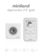 Miniland digimonitor 2.4" gold Instrukcja obsługi