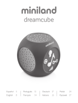 Miniland dreamcube space Instrukcja obsługi