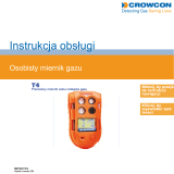 Crowcon T4 Instrukcja obsługi