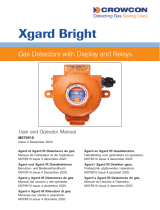 Crowcon Xgard Bright Instrukcja obsługi