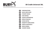 BURY S8 Cradle Universal 3XL Instrukcja obsługi