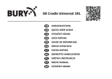 BURY S8 Cradle Universal 3XL Instrukcja obsługi