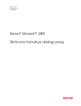 Xerox Versant 280 instrukcja