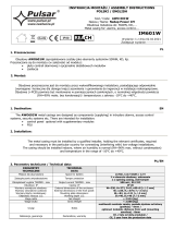 Pulsar AWO601W Instrukcja obsługi