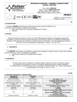 Pulsar AWO602 Instrukcja obsługi