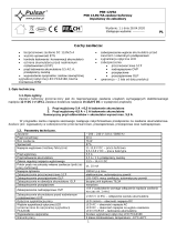 Pulsar PSB-12V5A Instrukcja obsługi