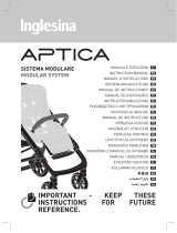 mothercare Inglesina Aptica XT System 0724642 Instrukcja obsługi