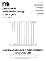 mothercare Pressure Fix Wide Walk Through Safety Gate instrukcja