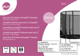 mothercare Plum 8ft Space Zone II trampoline & telescopic enclosure instrukcja