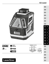 Laserliner X2-Laser Pro Instrukcja obsługi