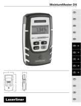 Laserliner MoistureMaster DX Instrukcja obsługi