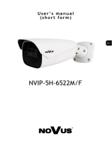 Novus NVIP-5H-6522M/F Instrukcja obsługi