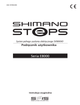 Shimano SC-E6100 Instrukcja obsługi